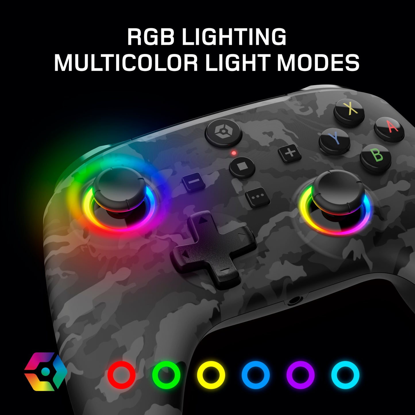 WX5+ Wireless RGB Controller Switch 2 Dark Camo