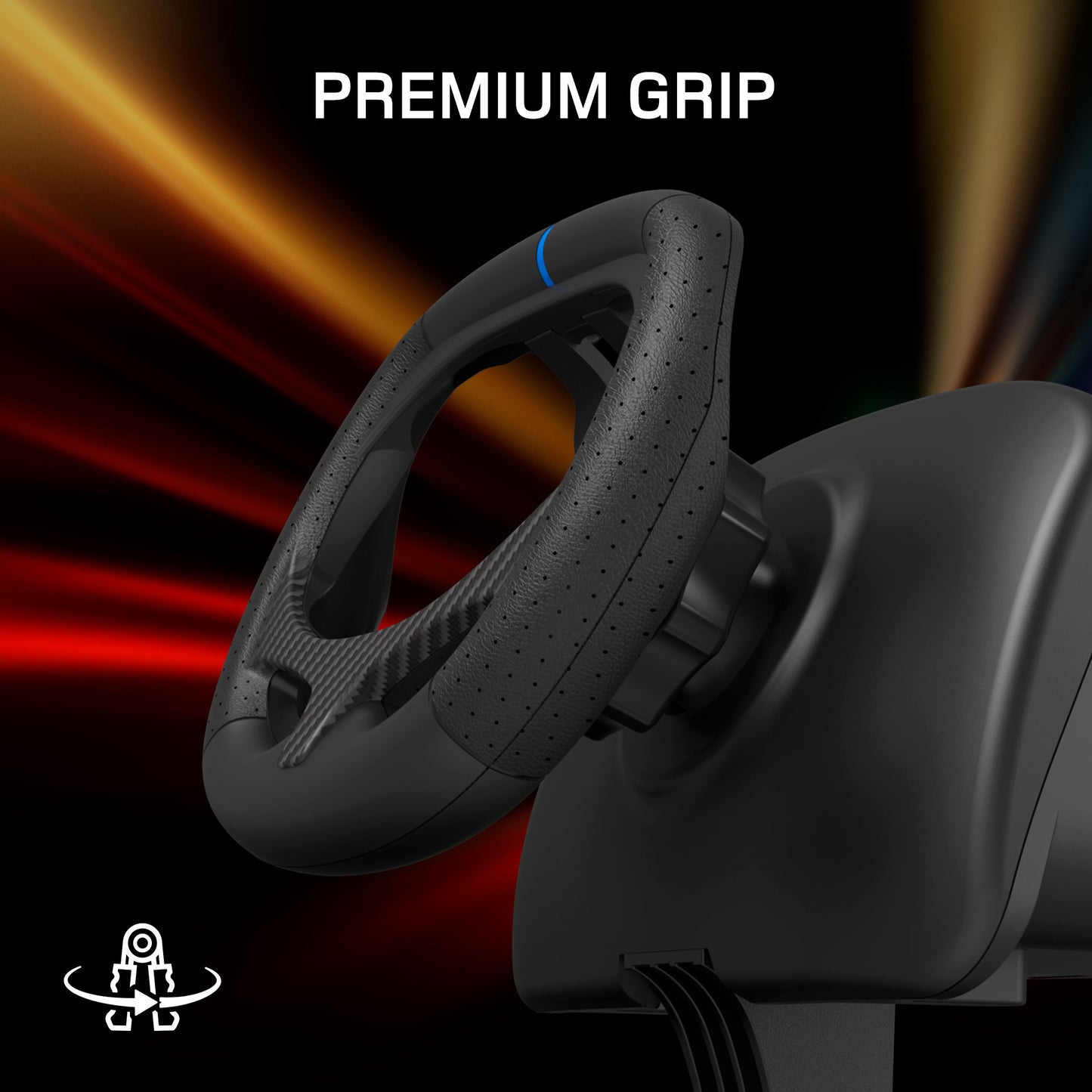 FR5 Racing Wheel Dock for DualSense Controllers - Gyro Racing - PS5, PC
