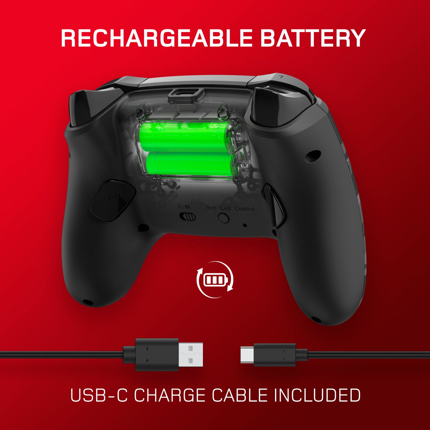 WX5+ Wireless RGB Controller Switch 2 Dark Camo