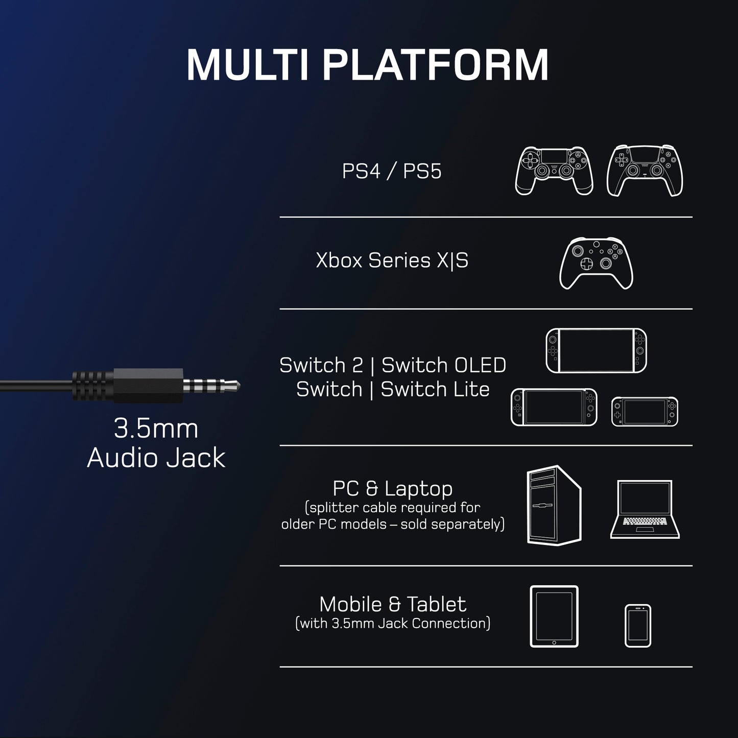 TX5+ RGB Wired Gaming Headset Crayons