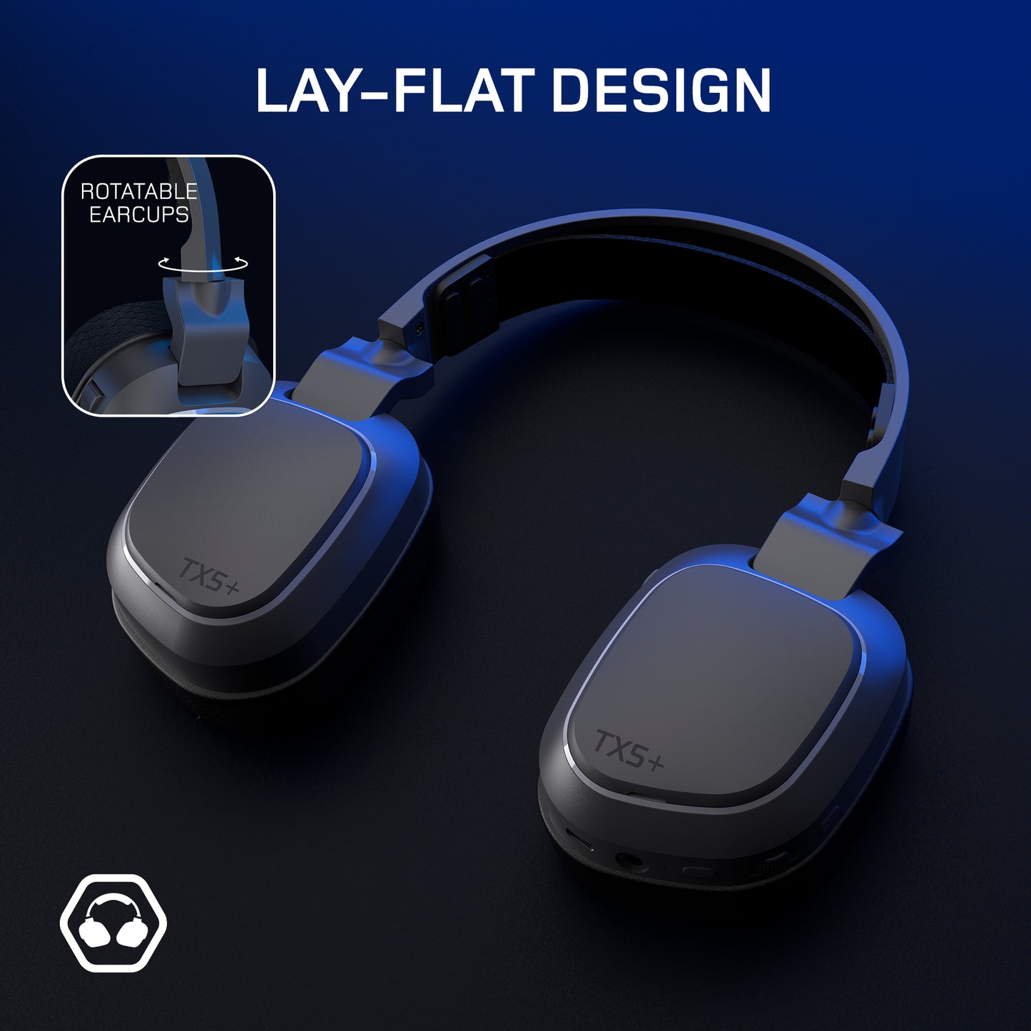 TX5+ DUO Wireless RGB Gaming Headset