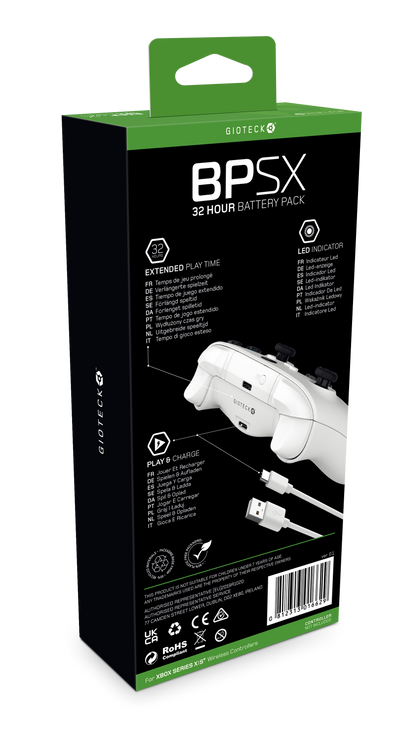 BPSX Battery Pack 32H Xbox Series X | S White