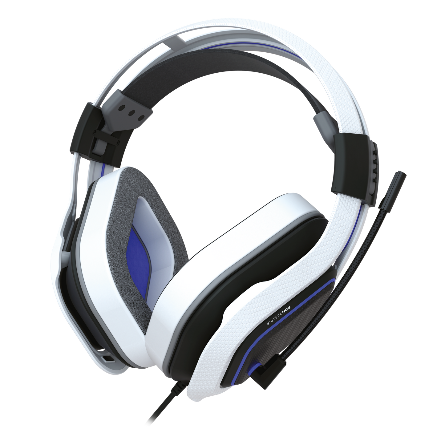 HC9 Stereo Gaming Headset Universal White