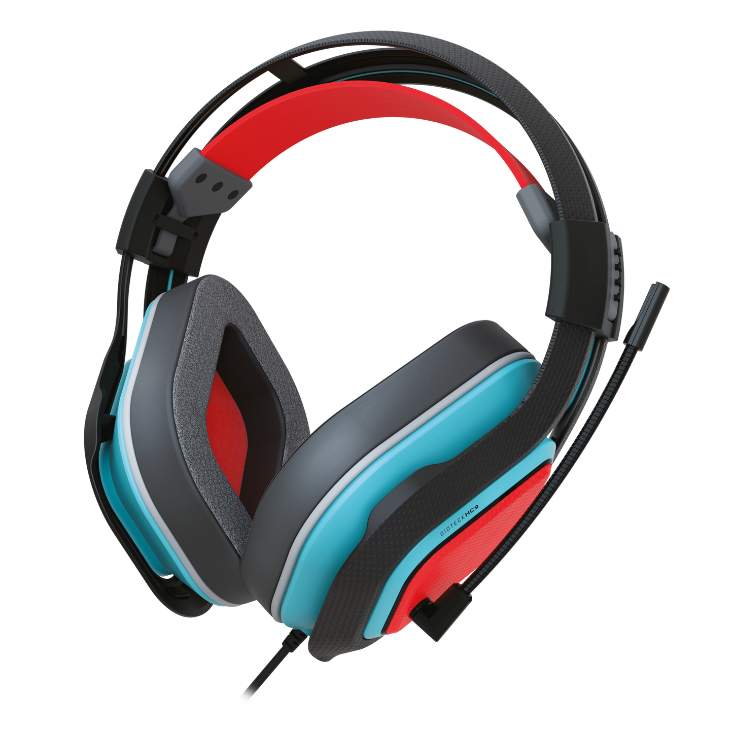 HC9 Stereo Gaming Headset Universal Red