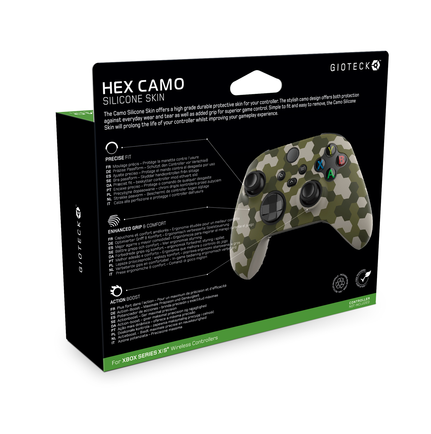 Hex Camo Silicone Skin  Xbox Series X | S
