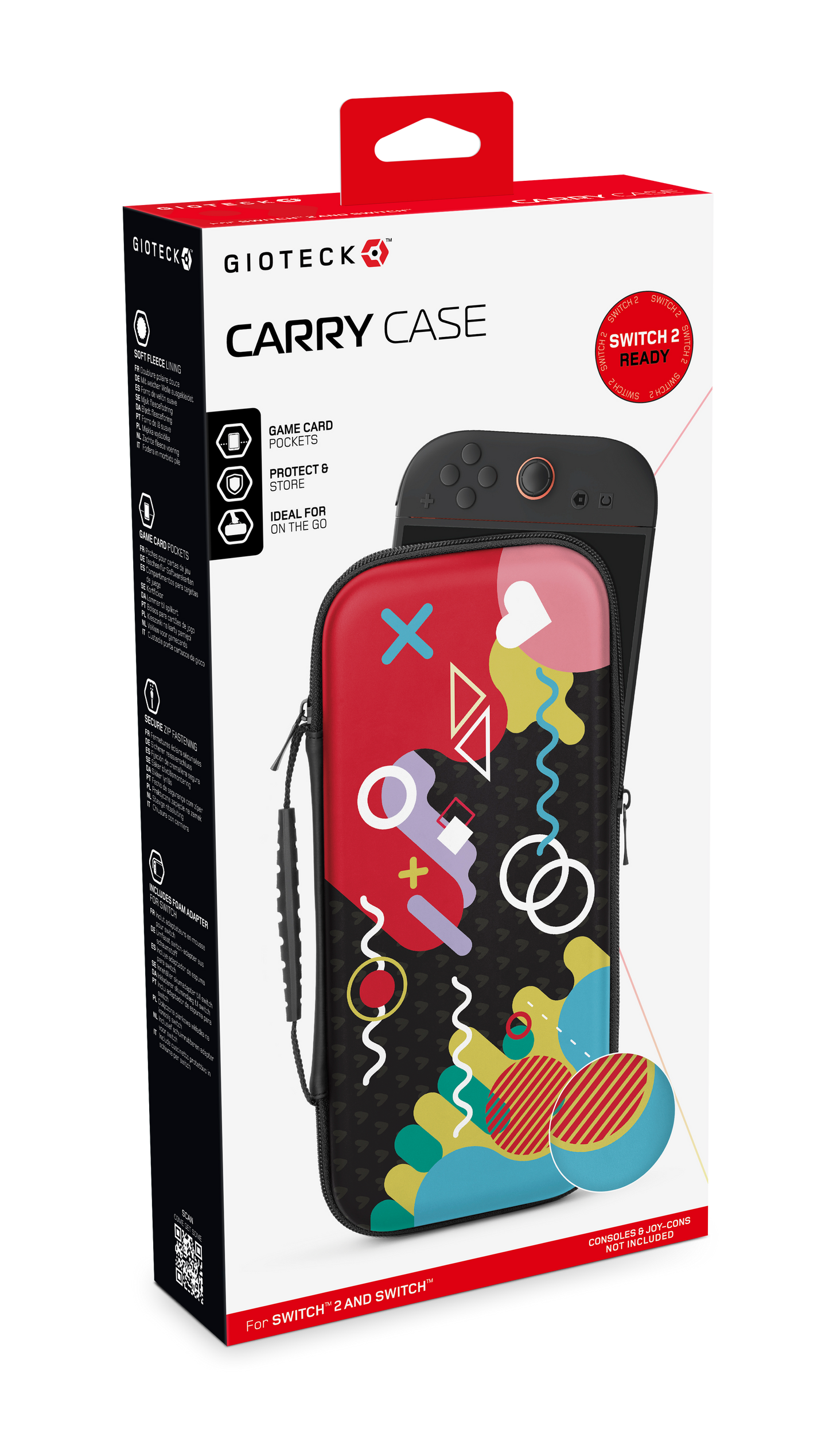Switch 2 Carry Case Doodle