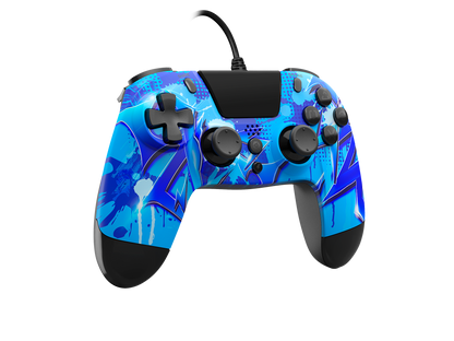 VX4 Wired Controller PS4 PC Blue Lightning