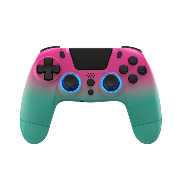 VX4+ Wireless Controller For PS4 PC Pink and Teal