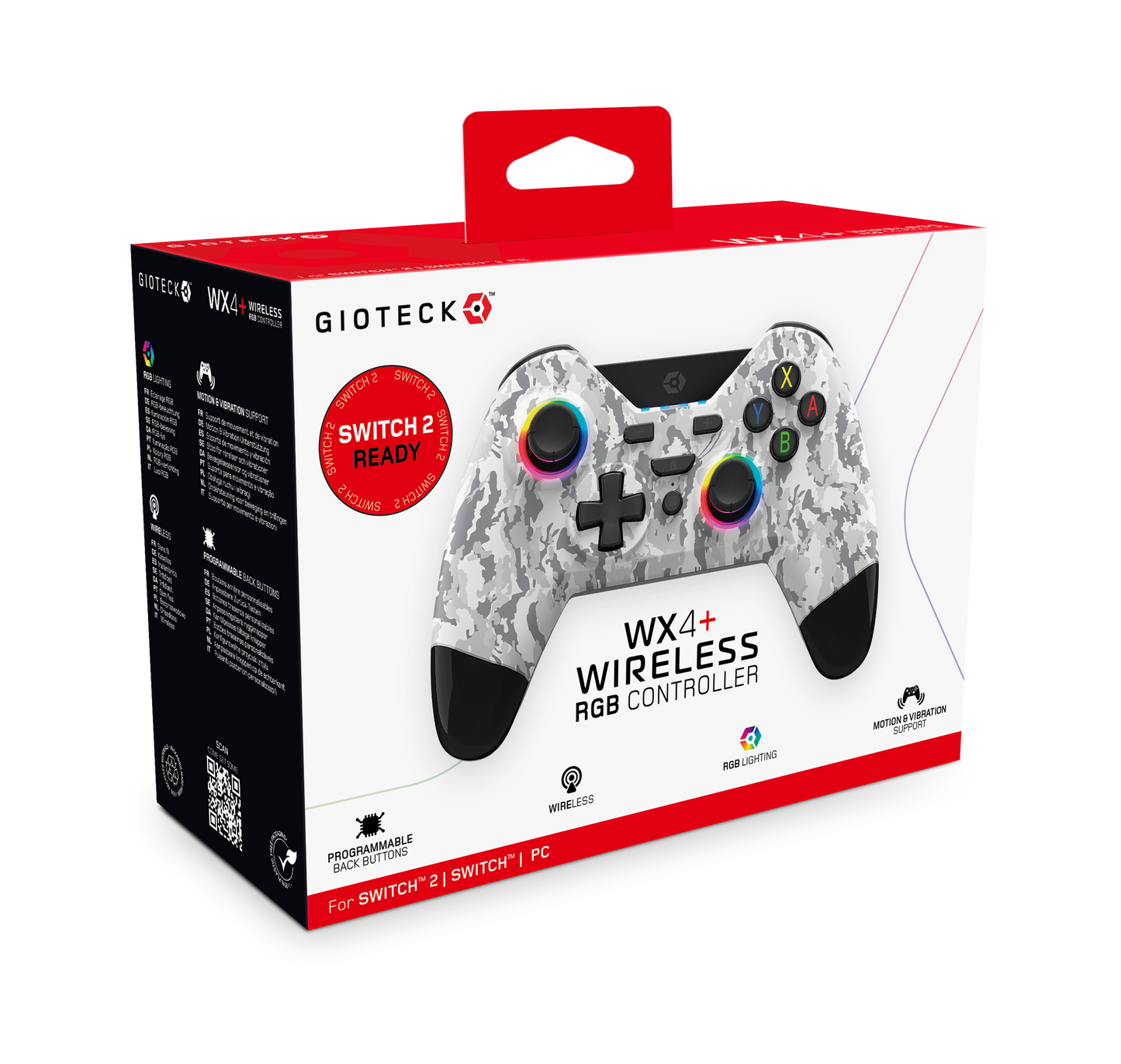 WX4+ Wireless RGB Controller Switch Light Camo