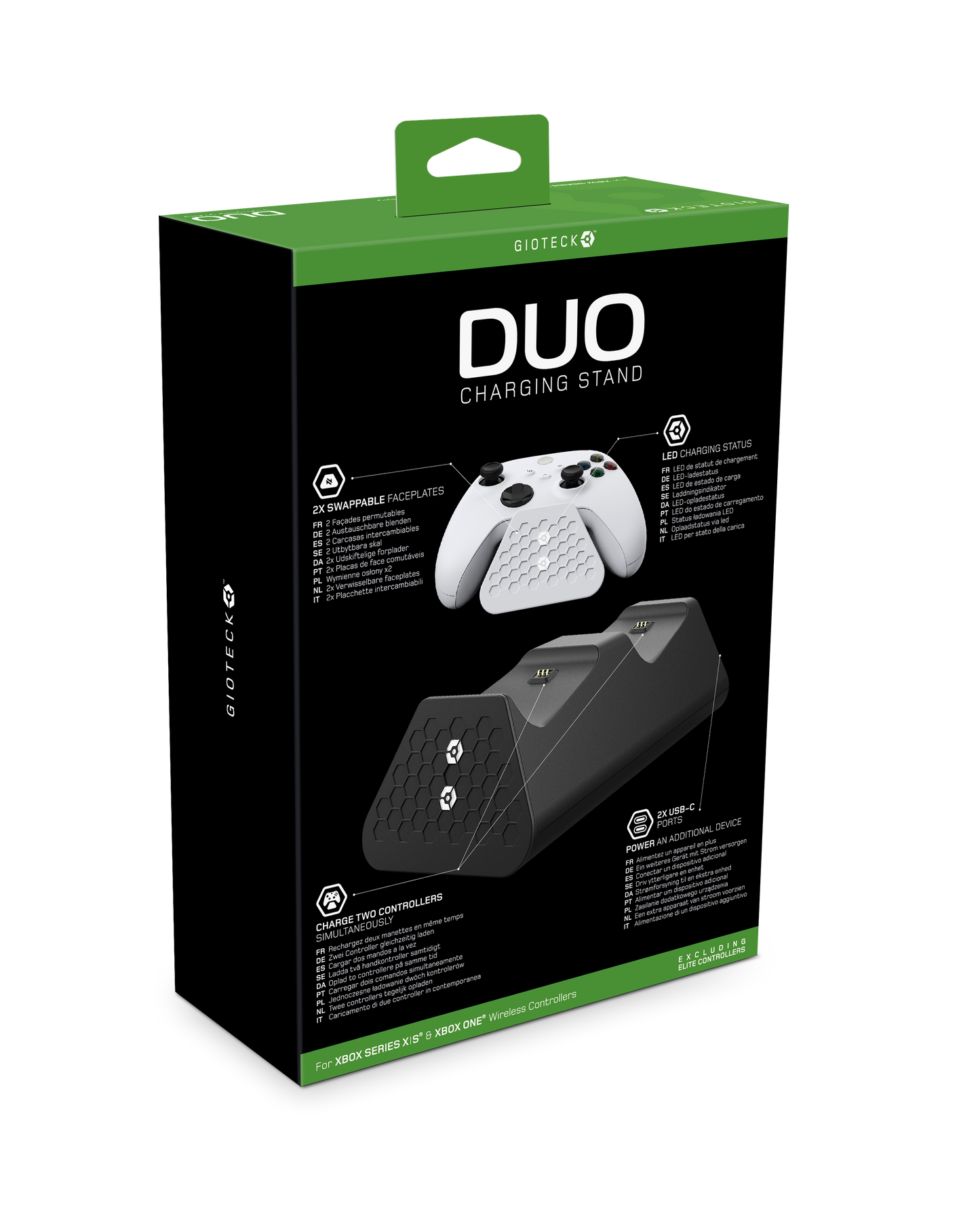 Duo Charging Stand for Xbox Series X | S and Xbox One Black and White