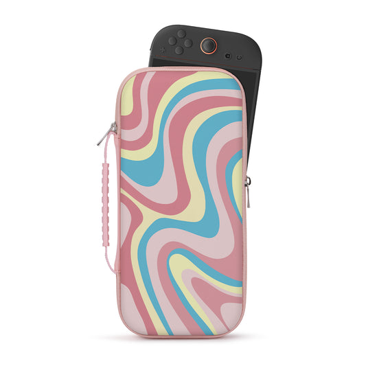 Switch 2 Carry Case Pink Swirl