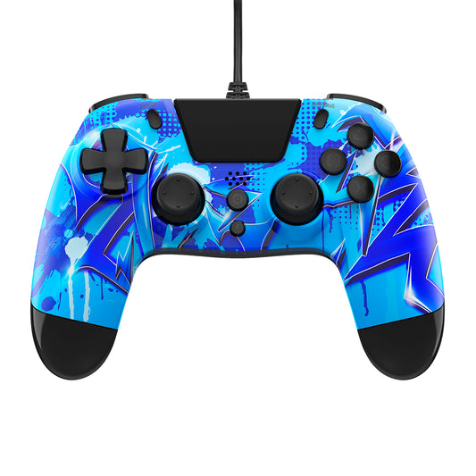 VX4 Wired Controller PS4 PC Blue Lightning