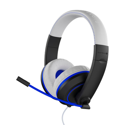 XH100P Wired Stereo Headset Universal White Blue