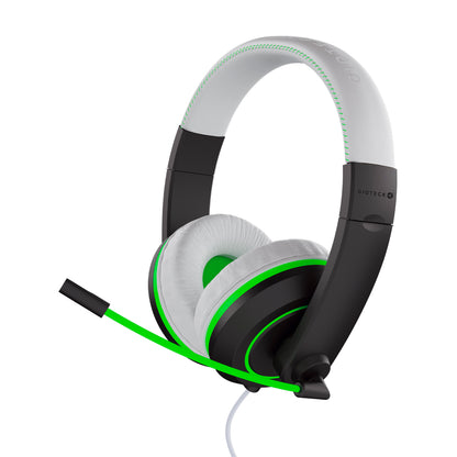 XH100X Wired Stereo Headset Universal White Green