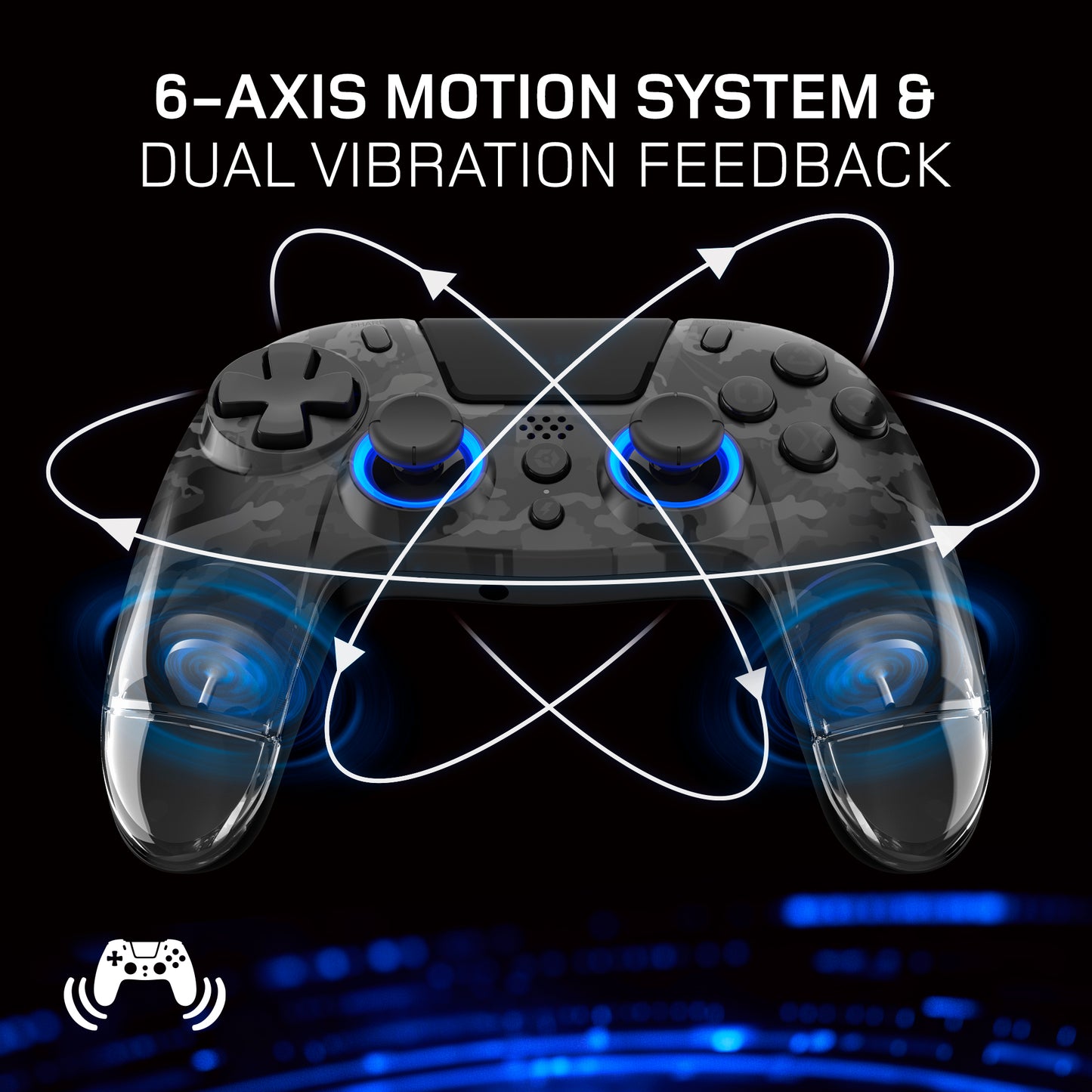 VX4+ Wireless Controller for PS4 PC Dark Camo