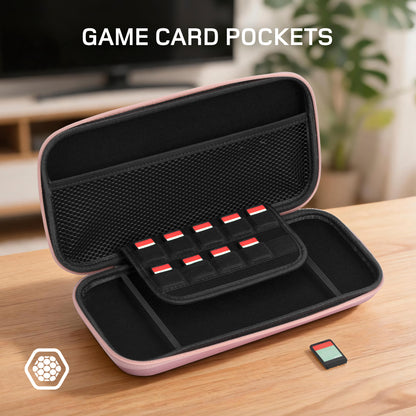 Switch 2 Carry Case Pink Swirl