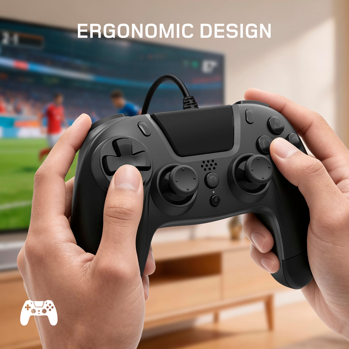 VX4 Wired Controller PS4 PC Black