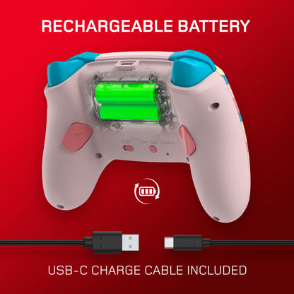 WX5+ Wireless RGB Controller Switch 2 Pink Swirl