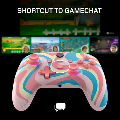 WX5+ Wireless RGB Controller Switch 2 Pink Swirl