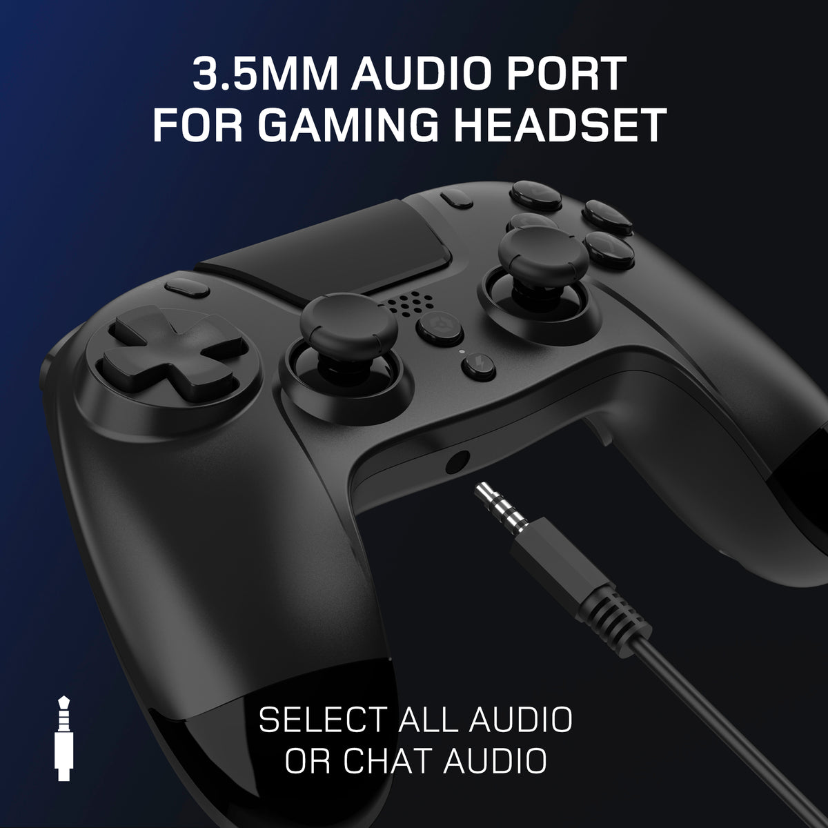 VX4 Wireless Controller for PS4 PC Black
