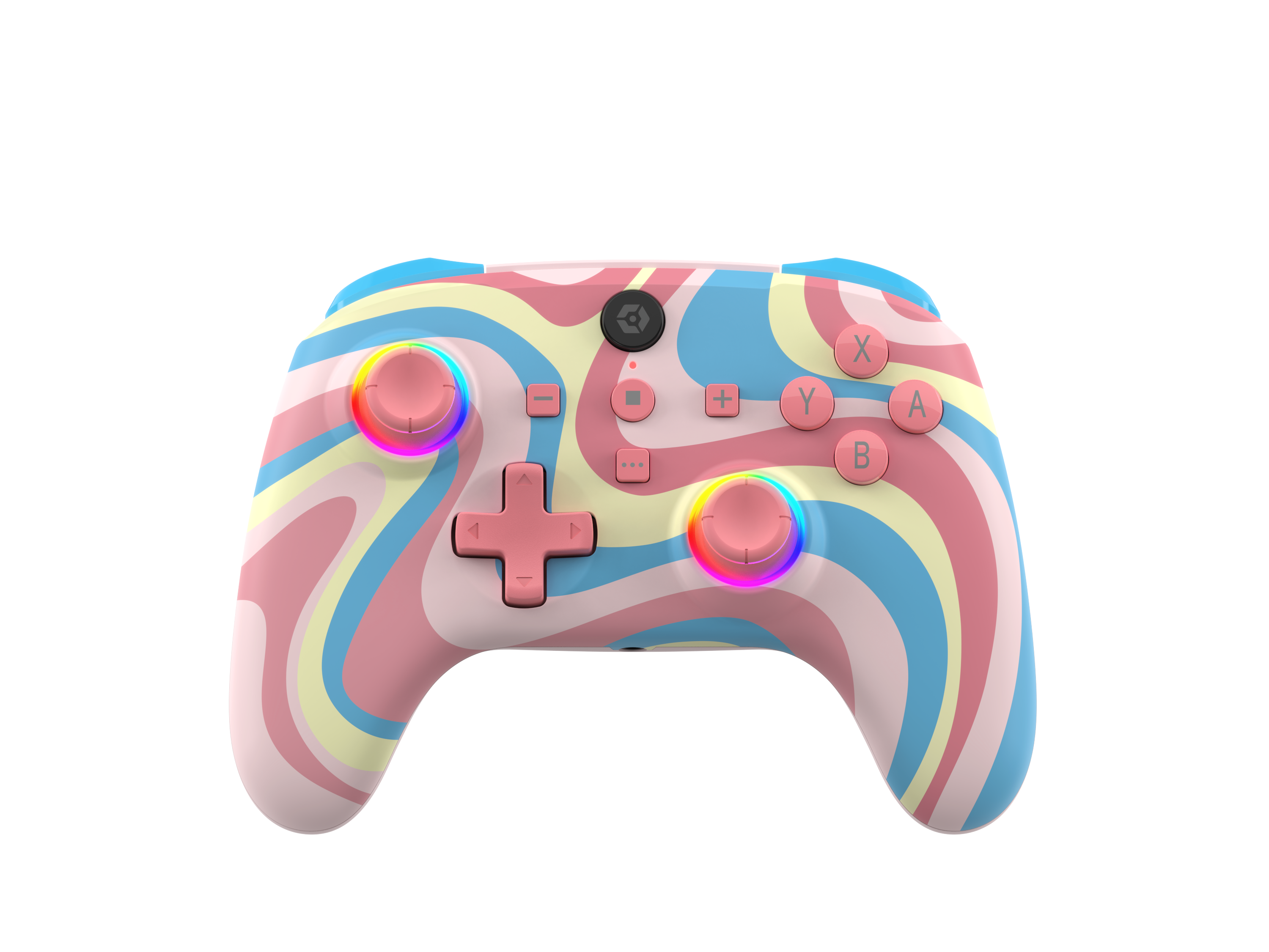 WX5+ Wireless RGB Controller Switch 2 Pink Swirl – Gioteck