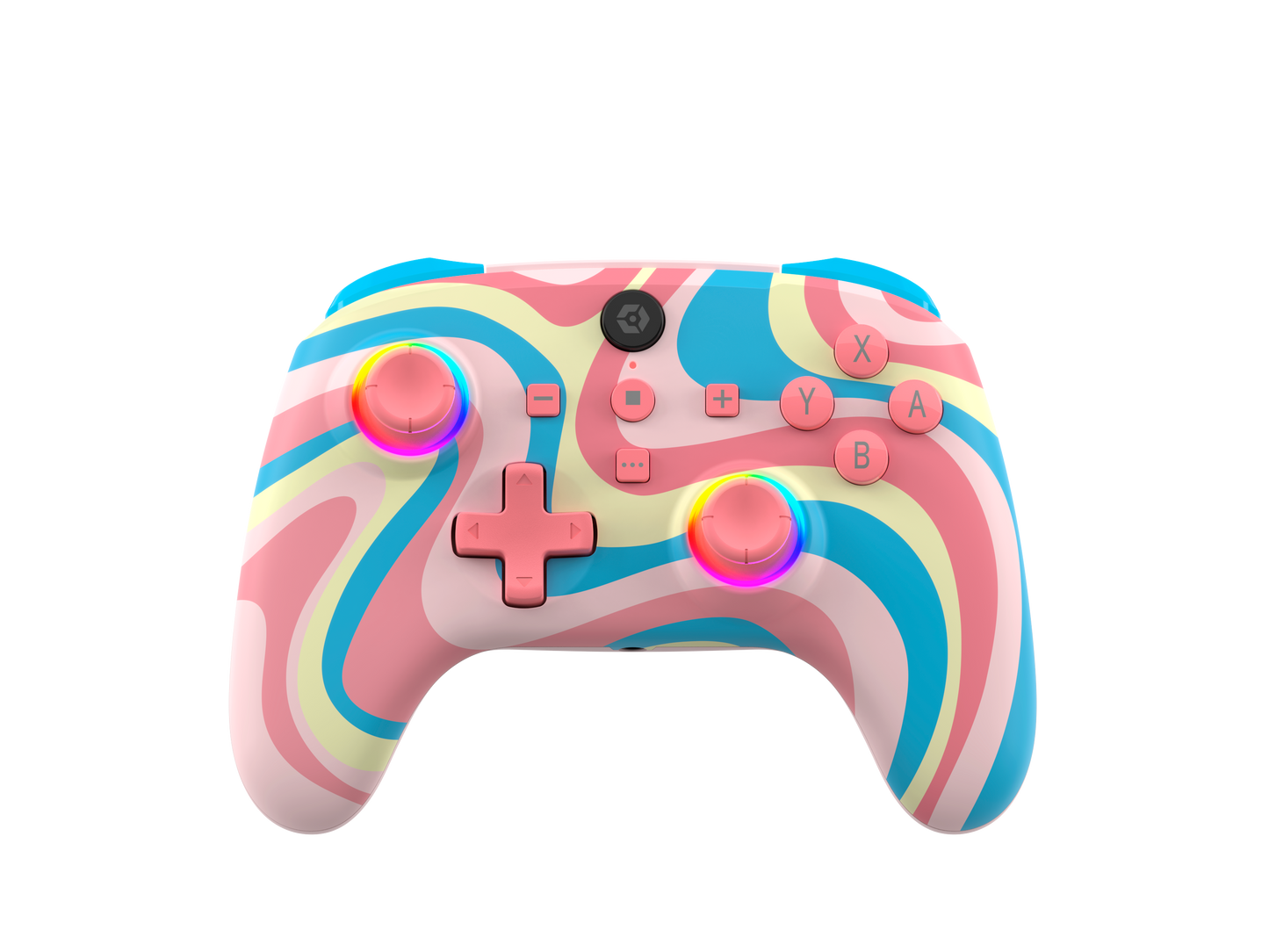 WX5+ Wireless RGB Controller Switch 2 Pink Swirl