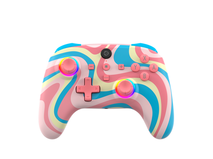 WX5+ Wireless RGB Controller Switch 2 Pink Swirl