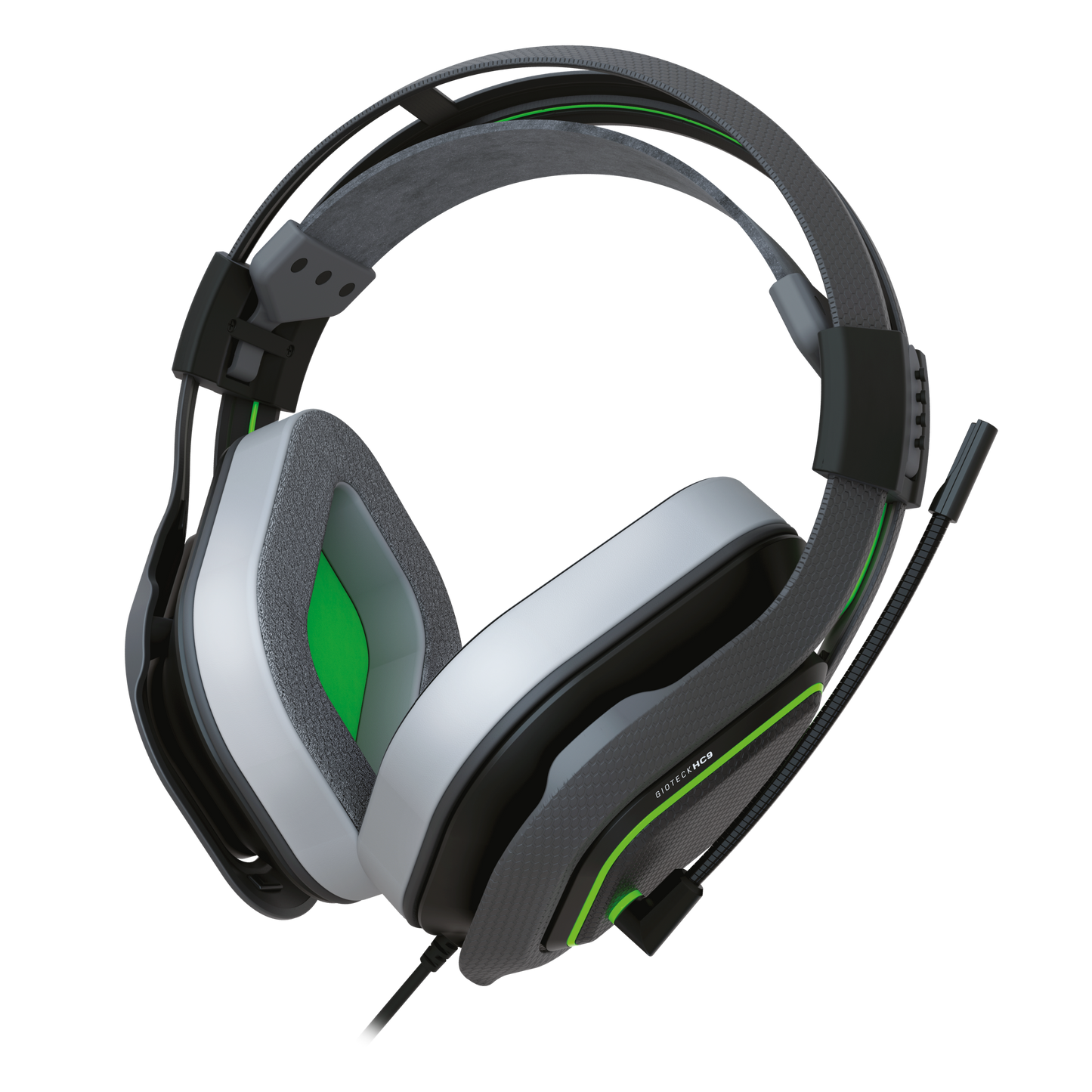 HC9 Stereo Gaming Headset Universal Grey