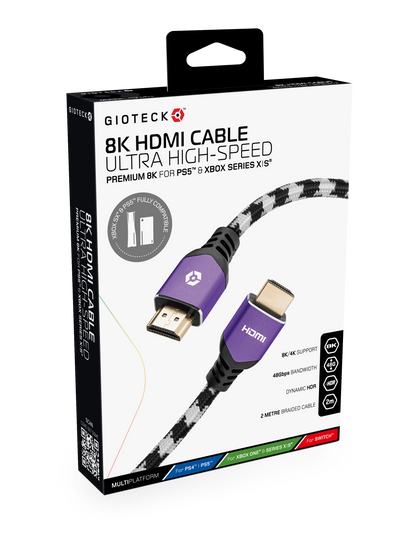 8K HDMI Cable For PS5 & Xbox Series X | S