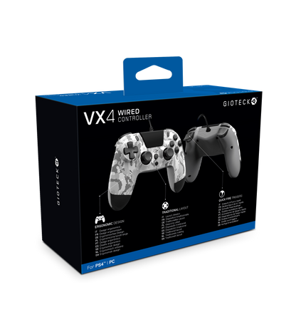 VX4 Wired Controller PS4 PC Light Camo