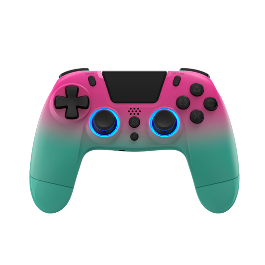 VX4+ Wireless Controller For PS4 PC Pink and Teal