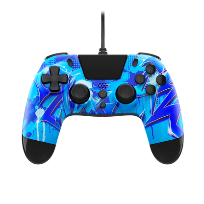 VX4 Wired Controller PS4 PC Blue Lightning