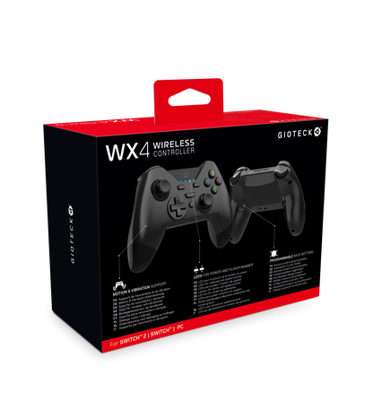 WX4 Wireless Controller Switch PC Black