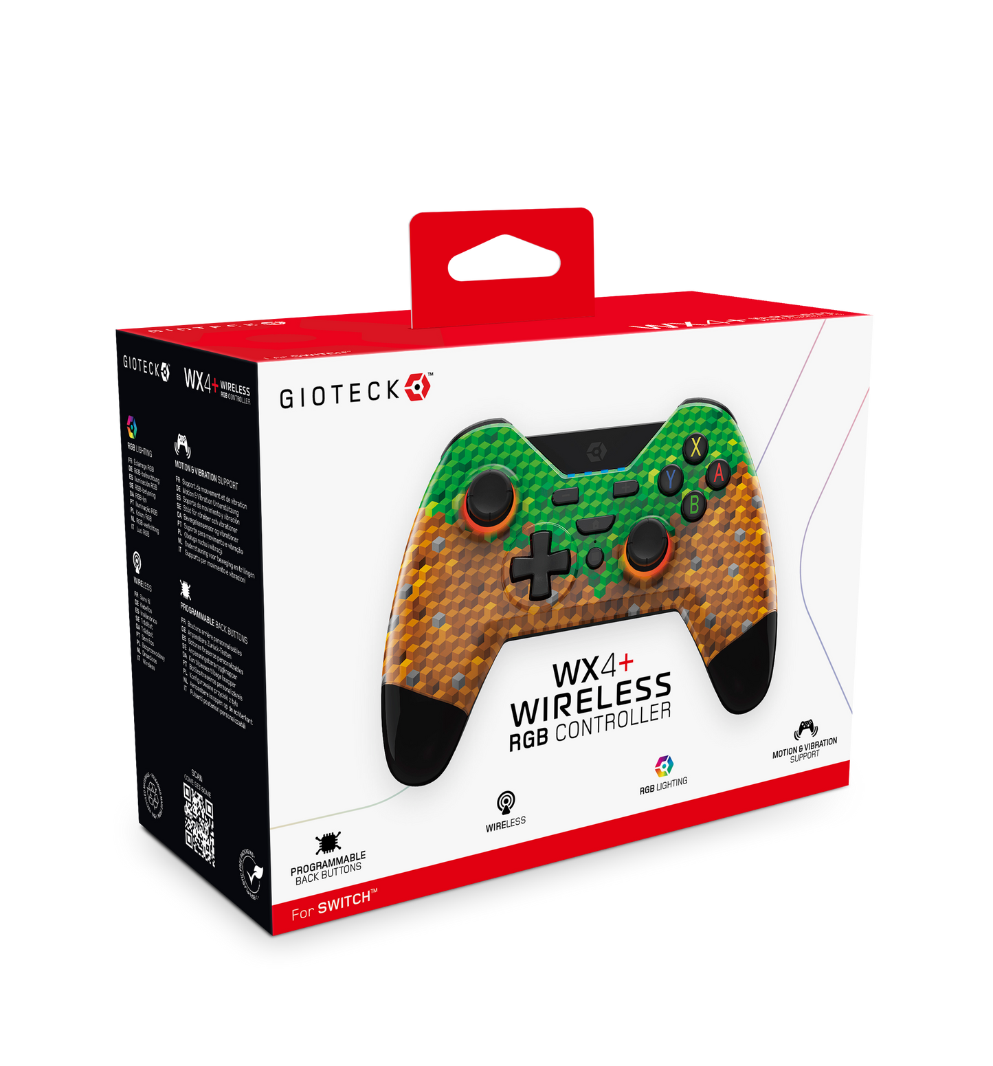 WX4+ Wireless RGB Controller Switch Cubes