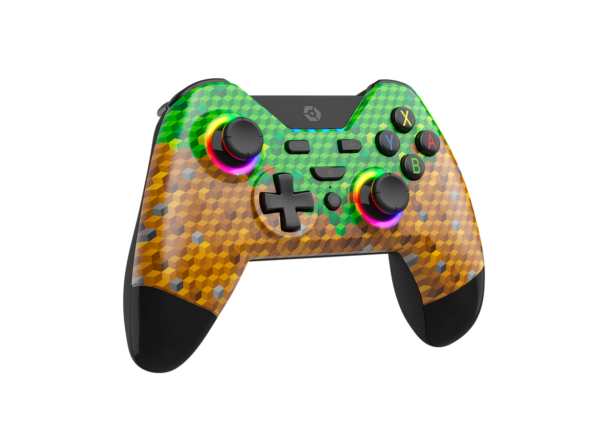 Gioteck WX4+ Wireless RGB Controller Switch Cubes