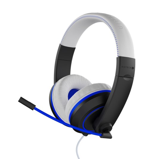 XH100P Wired Stereo Headset Universal White Blue