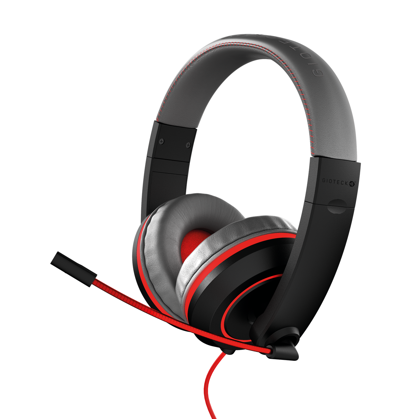 XH100S Wired Stereo Headset Universal Grey Red