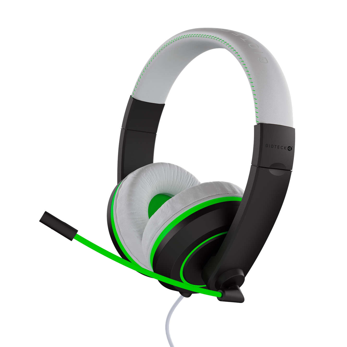 XH100X Wired Stereo Headset Universal White Green
