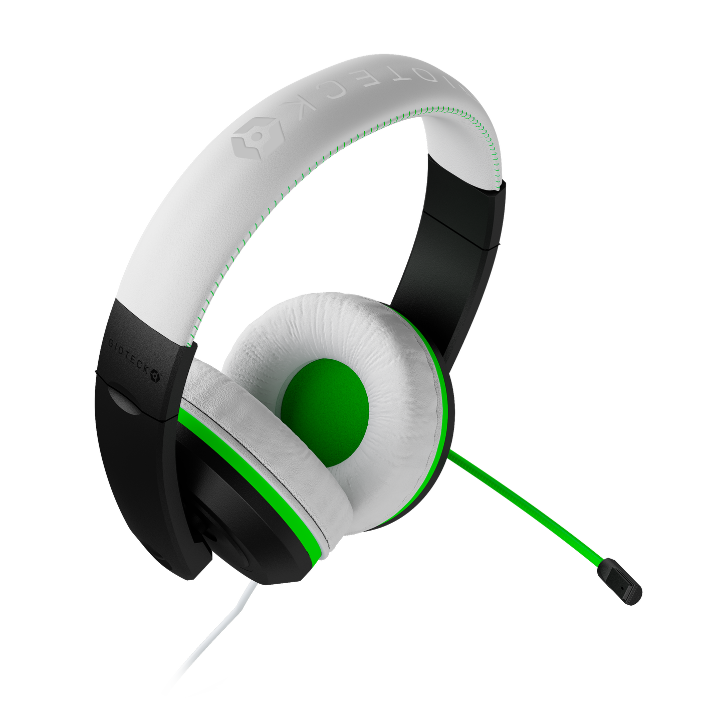 XH100X Wired Stereo Headset Universal White Green